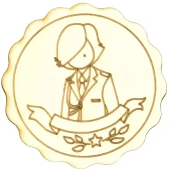 Silueta Galleta Niño comunión capitán