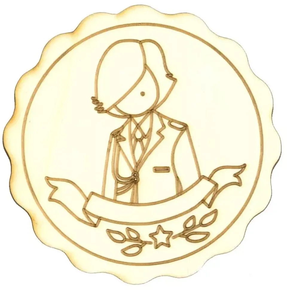 Silueta Galleta Niño comunión capitán