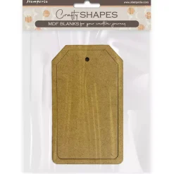 Silueta MDF Crafty Shapes Etiqueta rectangular All You Need For Christmas Stamperia