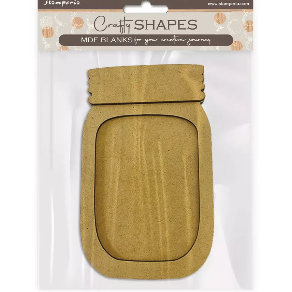 Silueta MDF Crafty Shapes Tarro All You Need For Christmas Stamperia