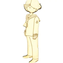 Silueta Niño comunión marinero