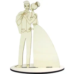 Silueta Pareja de novios