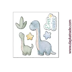 Siluetas DM Pintadas dinosaurios azules Puro Amor Azules Dayka