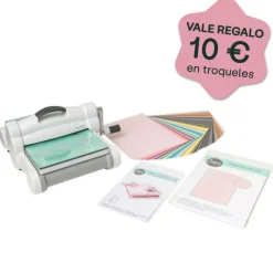 Sizzix Big Shot WhiteandGrey PLUS Kit de iniciación