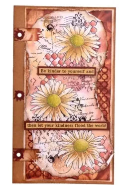Slimeline Journal Jenine's Mindfull Art Studio Light