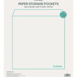 Sobres Para Organizar Papeles Craftelier 30x30cm