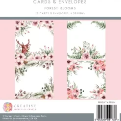 Sobres y Tarjetas Forest Blooms The Paper Boutique 20x20cm