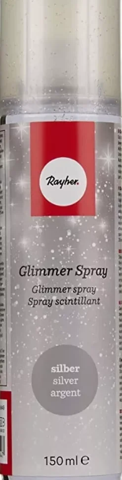 Spray Aerosol Glimmer Plata Rayher 150ml