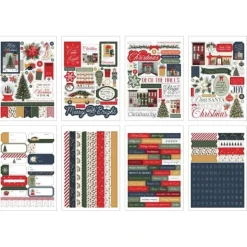 Sticker Book Christmas in the City Carta Bella