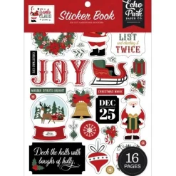 Sticker Book Santa Claus Echo Park