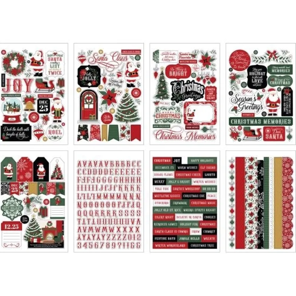 Sticker Book Santa Claus Echo Park