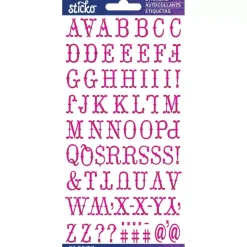 Stickers Abecedario Magenta Le Gourmet Sticko