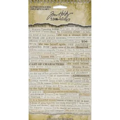 Stickers de Frases Clipping Idea-Ology Tim Holtz