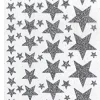 Stickers de Purpurina Estrellas Plateadas Artemio