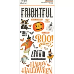 Stickers Foam SV October 31st Simple Stories