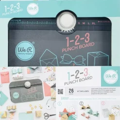 SUPER Kit 1-2-3 Punch Board We R Memory Keepers