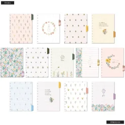 SUPER OFERTA **40%** Big Teacher Cottagecore Florals Happy Planner