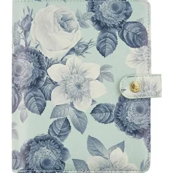 SUPER OFERTA **50%** Binder Mint Vintage Floral Carpe Diem
