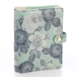 SUPER OFERTA **50%** Binder Mint Vintage Floral Carpe Diem