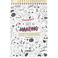 SUPER OFERTA **40%** Bloc de dibujo My amazing sketchbook Craft Smith 22x30cm