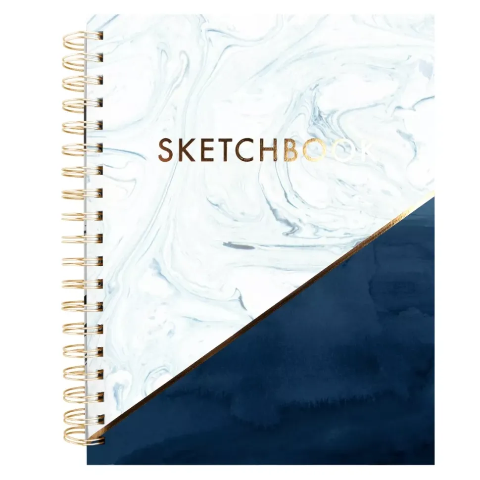 SUPER OFERTA **40%** Bloc de dibujo y Mixed Media Marble Sketchebook Craft Smith 19x23cm