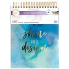 SUPER OFERTA **40%** Bloc de dibujo y Mixed Media Rise, shine and design Craft Smith 19x23cm