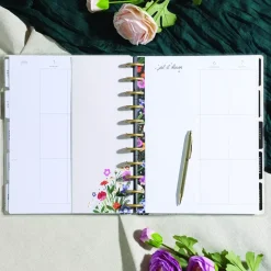 SUPER OFERTA **40%** Bloque de hojas Folded Moody Blooms Big Happy Planner