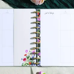 SUPER OFERTA **40%** Bloque de hojas Folded Moody Blooms Big Happy Planner