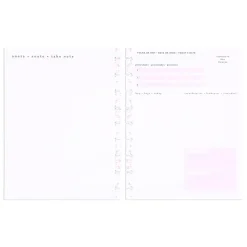 SUPER OFERTA **40%** Bloque de hojas Daily Check-in Classic Happy Planner