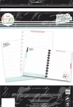 SUPER OFERTA **40%** Bloque de Hojas Big Love Letters Happy Planner