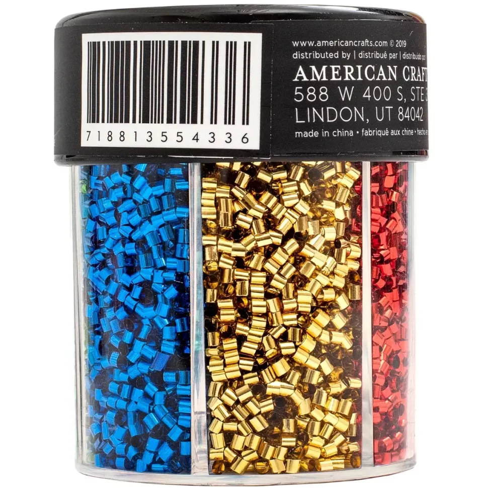 SUPER OFERTA **40%** Bote de 6 glitter tubo Primary Moxy