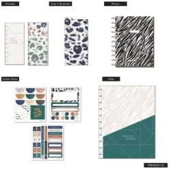 SUPER OFERTA **40%** Box Kit Teacher Gone Wild Big Happy Planner