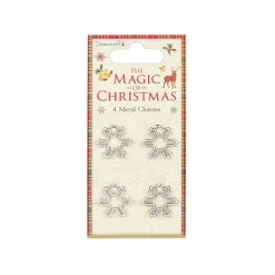 SUPER OFERTA **40%** Brads epoxy The Magic of Christmas Dovecraft