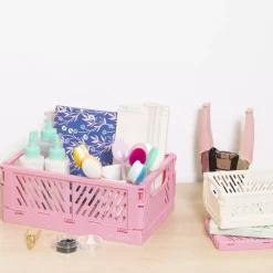 SUPER OFERTA **40%** Caja de Almacenamiento Plegable Pequeña Amarilla Craftelier