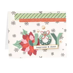 SUPER OFERTA **40%** Caja de Sobres y Postales Mittens & Mistletoe Crate Paper