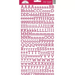 SUPER OFERTA **30%** Cardstock Stickers Ladybug My Type Doodlebug