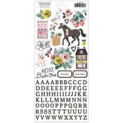 SUPER OFERTA **60%** Cardstock Stickers Market Square Maggie Holmes