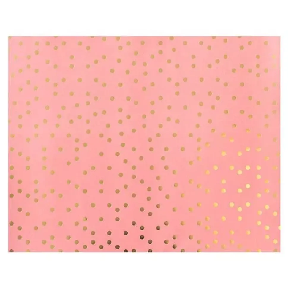 SUPER OFERTA **40%** Cartulina Lunares rosa 55x71cm