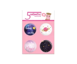 SUPER OFERTA **40%** Chapas Buenas noches 5centímetros