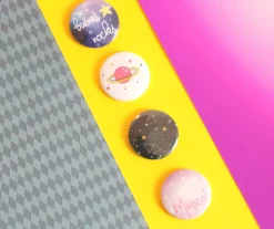 SUPER OFERTA **40%** Chapas Buenas noches 5centímetros