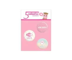 SUPER OFERTA **40%** Chapas Guiri 5centímetros