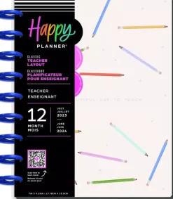SUPER OFERTA **40%** Classic Teacher Happy Planner Teacher Notes