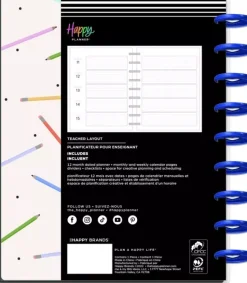 SUPER OFERTA **40%** Classic Teacher Happy Planner Teacher Notes