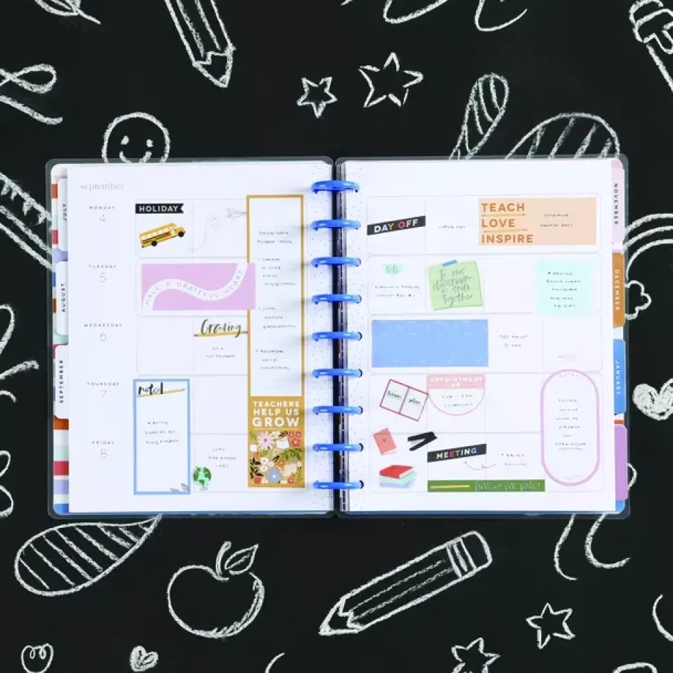 SUPER OFERTA **40%** Classic Teacher Happy Planner Teacher Notes