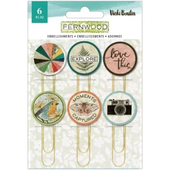 SUPER OFERTA **40%** Clips Decorativos Fernwood Vicki Boutin