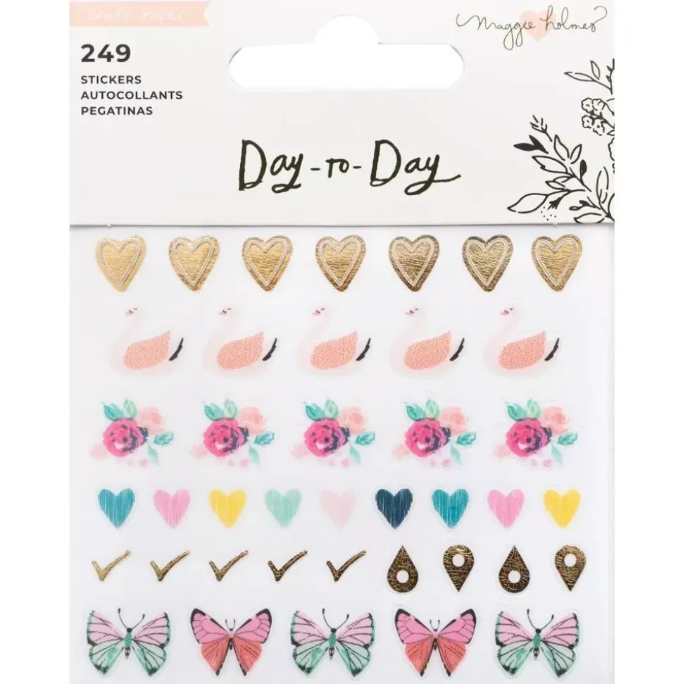 SUPER OFERTA **40%** Cuaderno de Pegatinas Day to Day Maggie Holmes