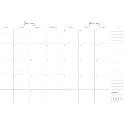 SUPER OFERTA **40%** Cuaderno de calendario Striped para Composition Planner