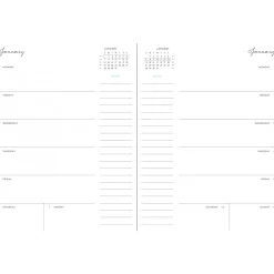 SUPER OFERTA **40%** Cuaderno de calendario Striped para Composition Planner