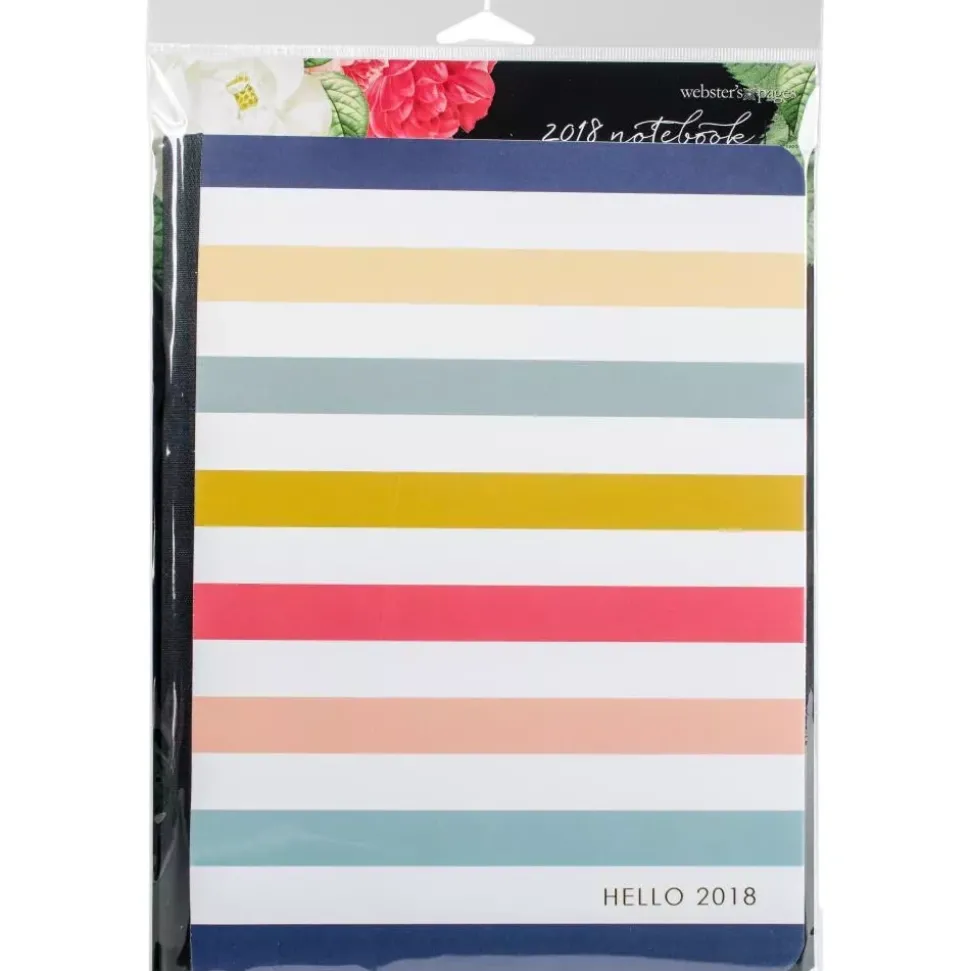SUPER OFERTA **40%** Cuaderno de calendario Striped para Composition Planner