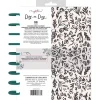 SUPER OFERTA **60%** Cuaderno Planificador Black and White Floral Day to Day Maggie Holmes